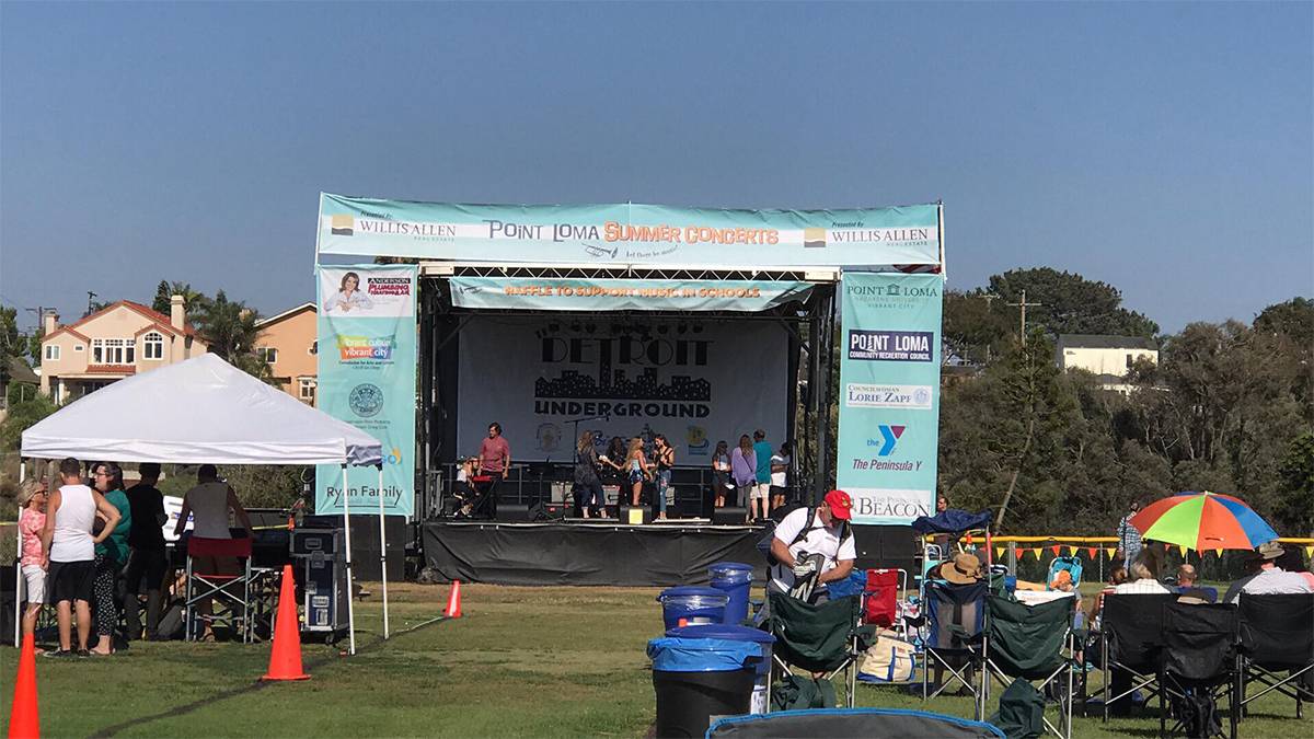 Point Loma Park Summer Concerts Tripster Travel Guide